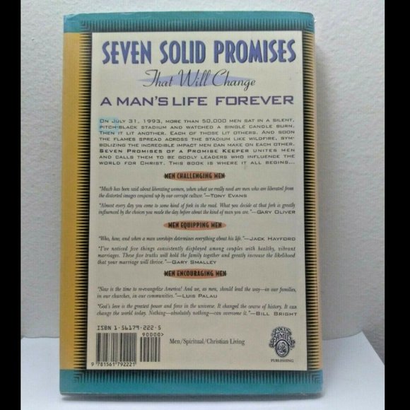 Seven Promises of a Promise Keeper by Edwin Cole - Picture 6 of 8